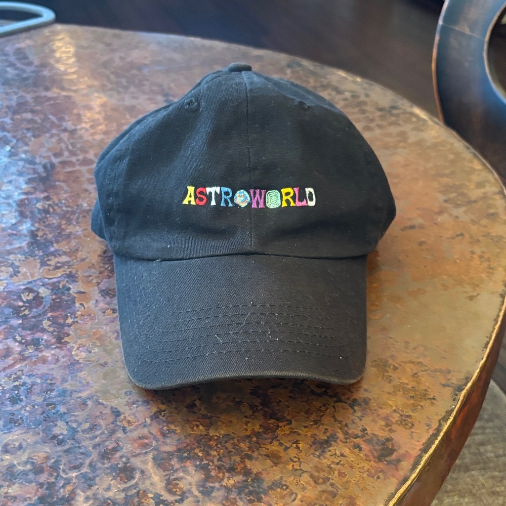Black Astroworld Cap